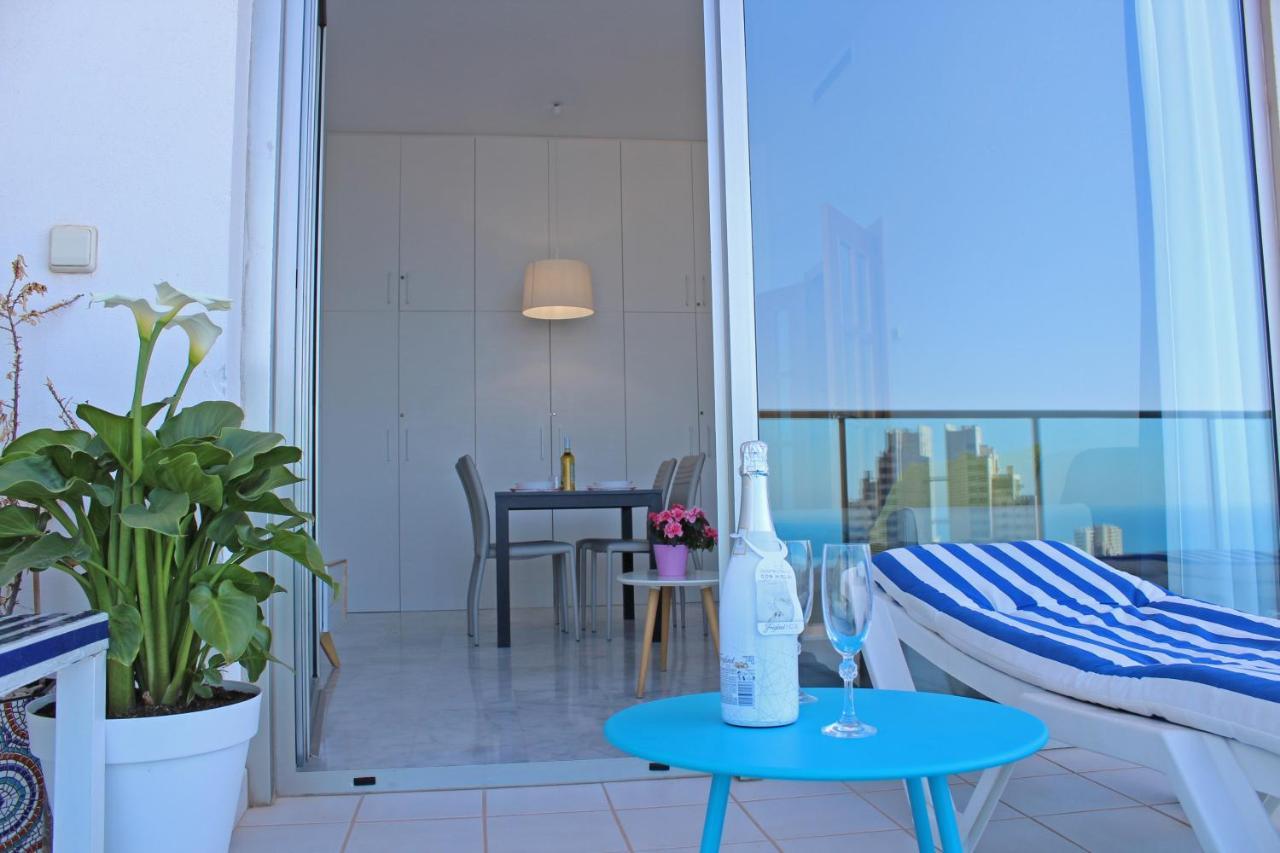 Skyline 20 Apartamento De Lujo Con Terraza Privada Y Vistas Al Mar Benidorm Exteriör bild