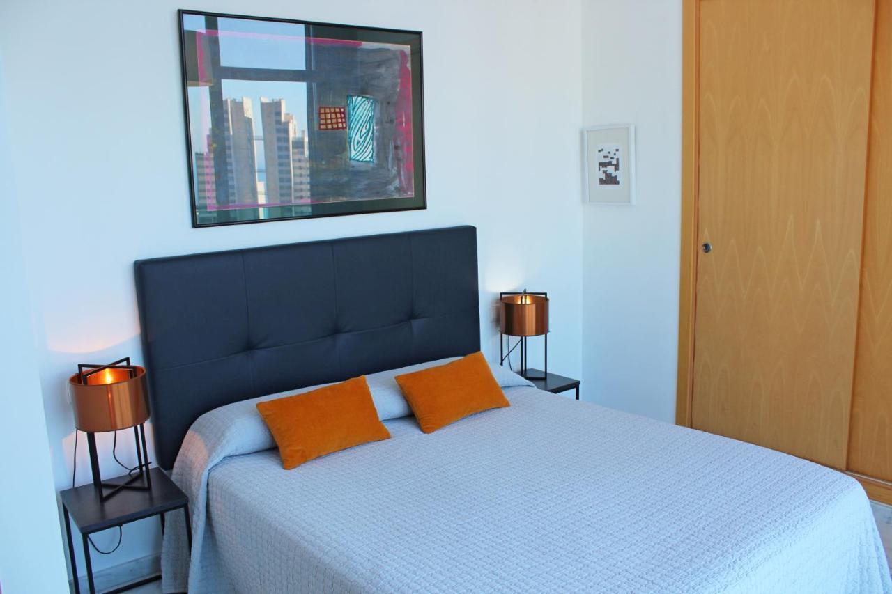 Skyline 20 Apartamento De Lujo Con Terraza Privada Y Vistas Al Mar Benidorm Exteriör bild