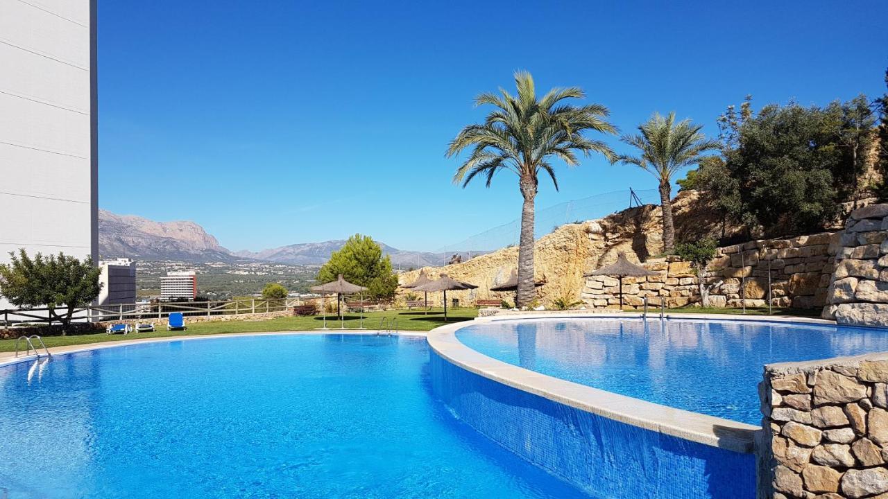 Skyline 20 Apartamento De Lujo Con Terraza Privada Y Vistas Al Mar Benidorm Exteriör bild