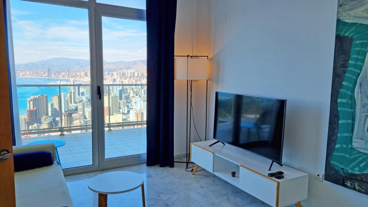 Skyline 20 Apartamento De Lujo Con Terraza Privada Y Vistas Al Mar Benidorm Exteriör bild