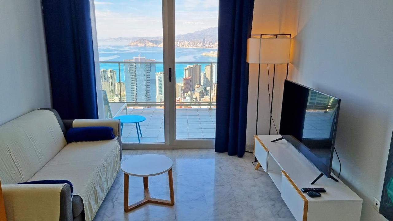 Skyline 20 Apartamento De Lujo Con Terraza Privada Y Vistas Al Mar Benidorm Exteriör bild